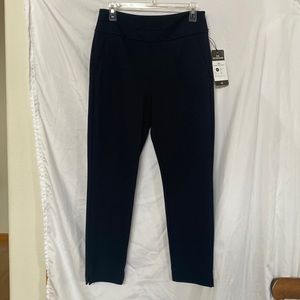 Black high waist, size 6 trousers.